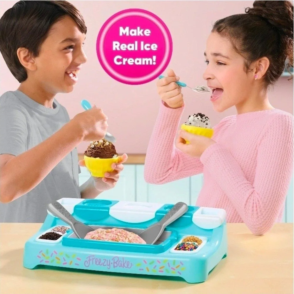 Easy Bake Freezy Ice Cream Refill‎ Mix 2 Pack Chocolate S'mores & Strawberry New